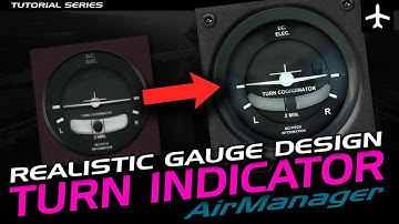 AIR MANAGER | TURN COORDINATOR | Cessna 152 • HOW TO modify gauges