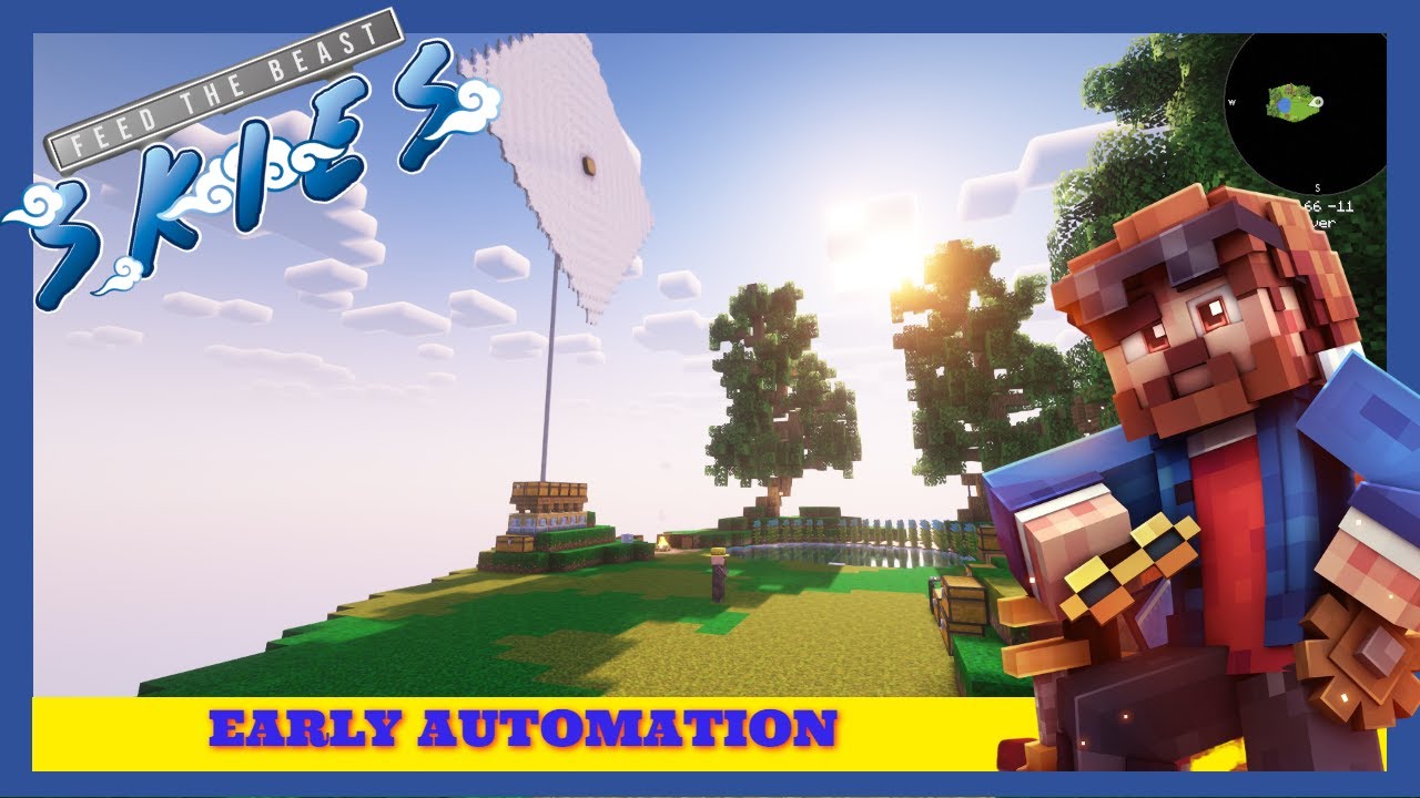 FTB Skies Early Access Ep 3 Pedestal's Are the Future YouTube