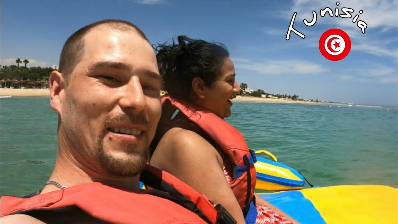 CRAZY BOAT RIDE and Awesome Beach Vibes! 🇹🇳 TUNISIA TRAVEL VLOG 4K ...
