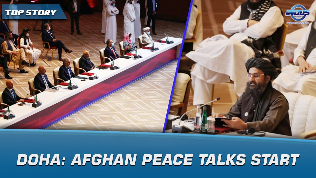 Doha Afghan Peace Talks Start Indus News Indus News Bulletin YouTube