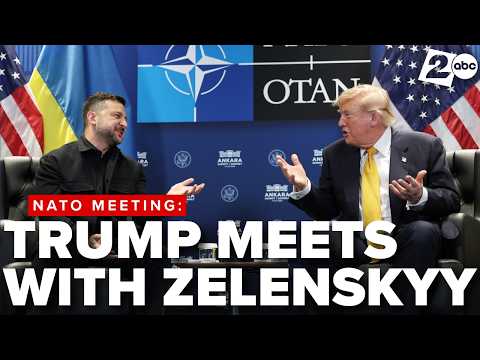 Trump meets Zelenskyy at NATO: Patriot missiles, Ukraine war & peace talks | Full Meeting