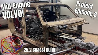 Volvo with Mid-Engine V10 TT. Chassi build! Project Ep 2
