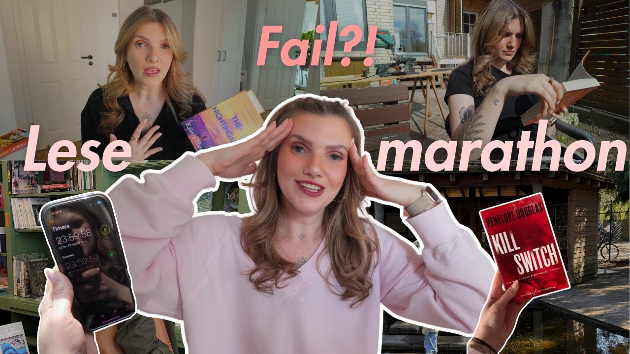 Ich lese für 24 Stunden und verzweifle ⏰  + Book Haul 📚🛍️ | Reading Vlog