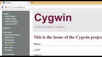 Windows for IT Professionals 02 01 Setup Cygwin