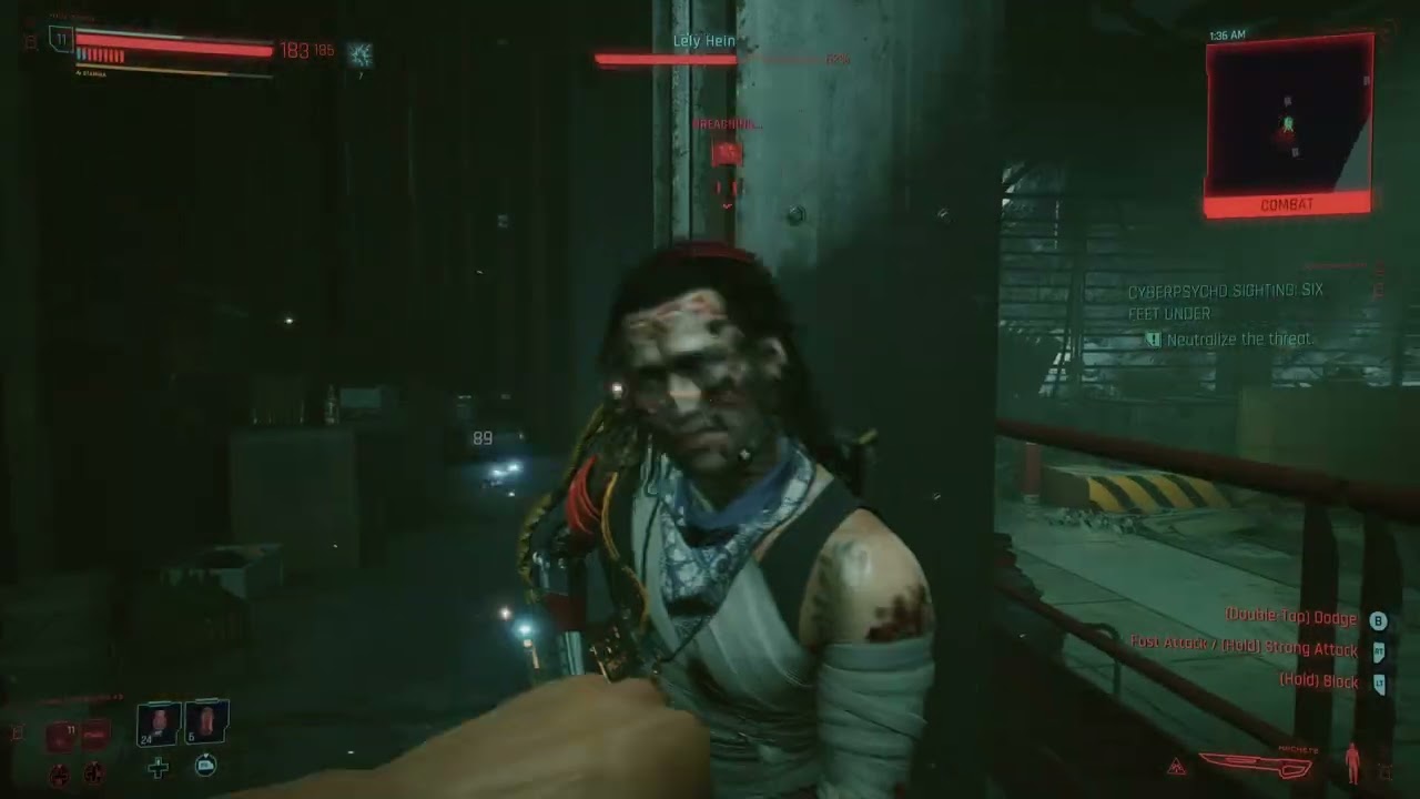Cyberpunk 2077 - Cyberpsycho Sighting Six Feet Under: Neutralize