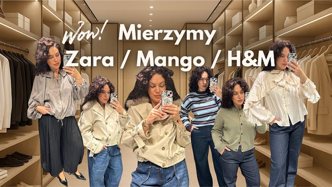 Nowa kolekcja ZARA, H&M i MANGO na jesień 2025 🍂 | kurtki, jeansy, paski I Rozmiar 42