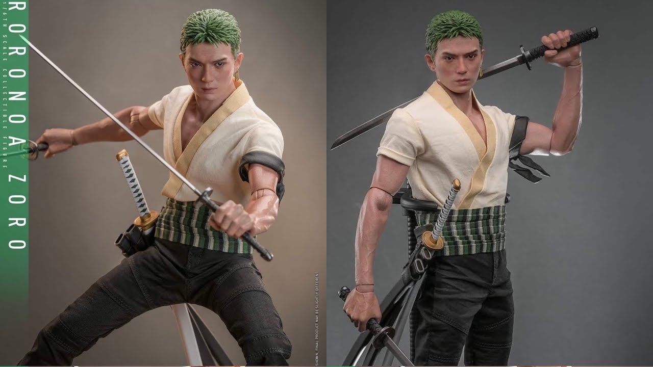 Anime Heroes RORONOA ZORO One Piece Action Figure Review 