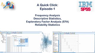 A Quick Click (Ep-1): Frequency, Descriptive, Exploratory Factor Analysis and Reliability Statistics