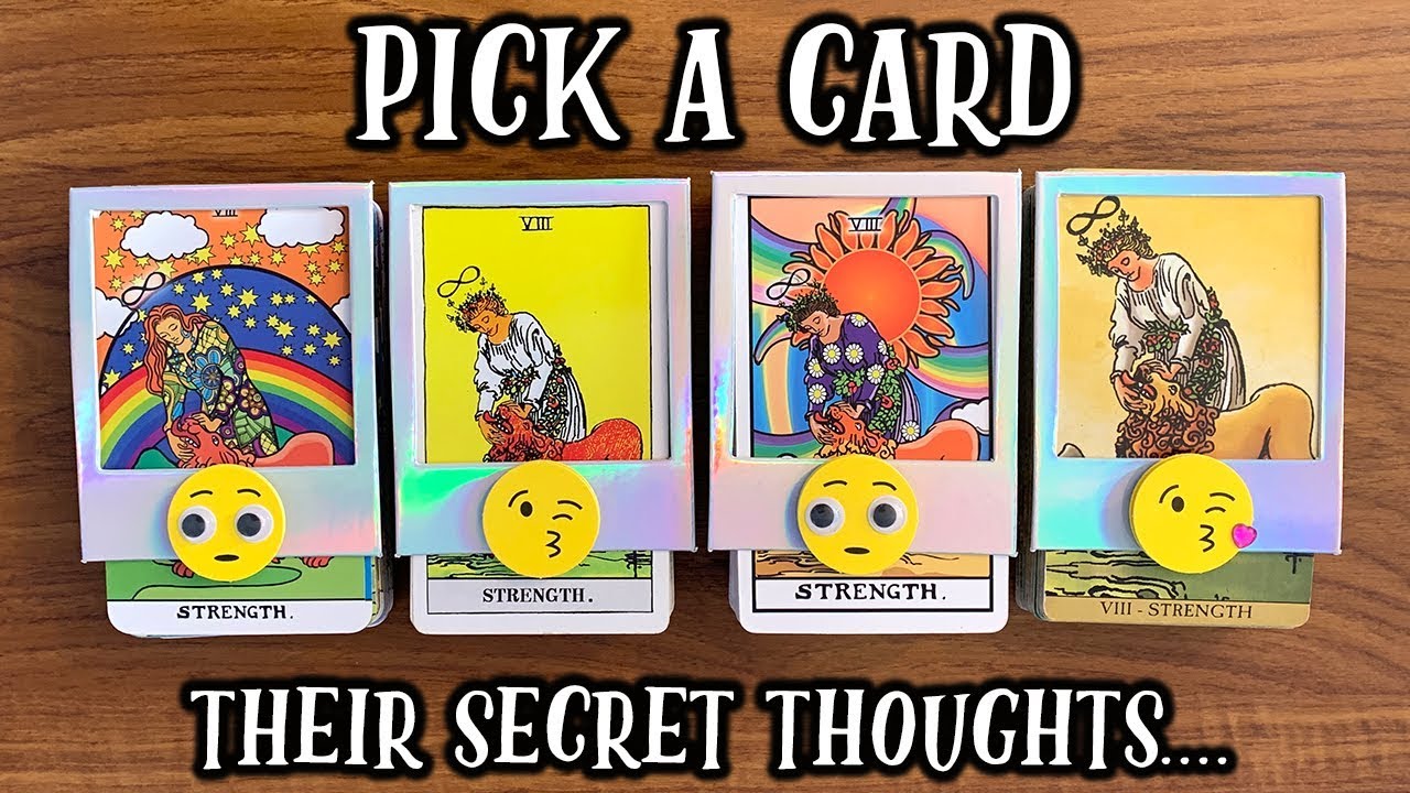PICK A CARD *WHAT THEY SECRETLY WISH THEY COULD TELL YOU!* 🤫😱🔮 Psychic Tarot Card Love Reading