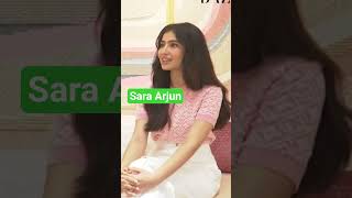 Sara Arjun first Interview #podcast #interview