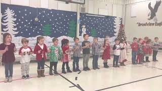 Broadview Christmas Program, Pre-K!
