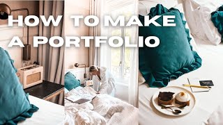 Information HOW TO MAKE A PORTFOLIO News