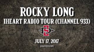 SDSU FOOTBALL ROCKY LONG - iHEART RADIO TOUR