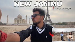 Eiffel tower in Jammu😍||Taj Mahal||📍Bhagwati nagar||Sahil Beyal vlogs