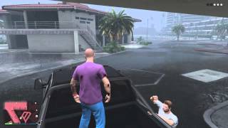 Grand Theft Auto V funny moment