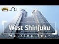 [4K/Binaural Audio] West Shinjuku Walking Tour - Tokyo Japan