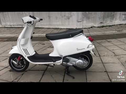 Video Vespa Lx S125ie đèn vuông biển Hà Nội - youtube