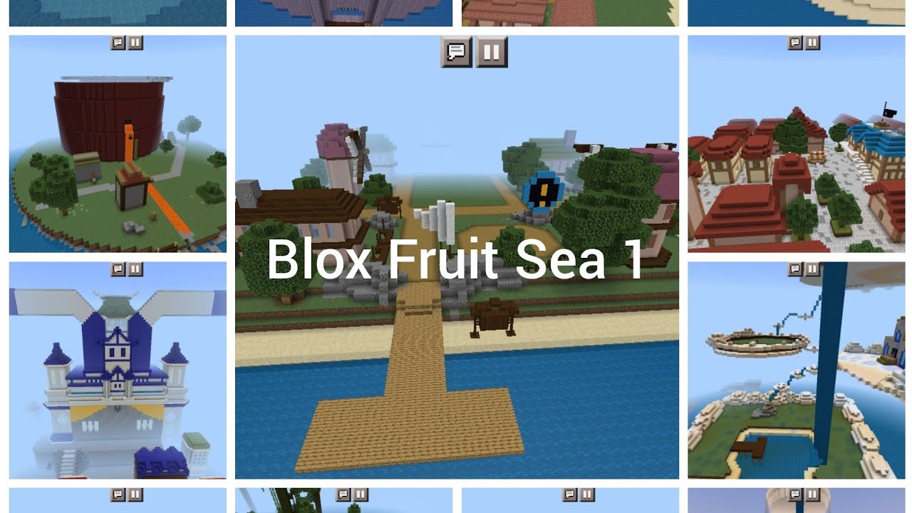 Dowload Map Blox fruit sea 1 