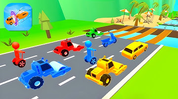 Shape Shifting – All Levels Gameplay Walkthrough (Android / iOS) | Max Level Ep21