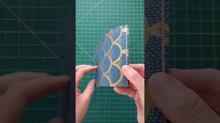 Japanese Bookbinding Noble Stitch // Learn to make this beginner-friendly book #bookbindingtutorial