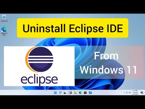 Uninstall eclipse ide from windows 11