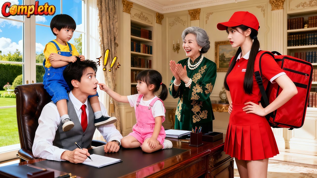 Todos Se Burlan del CEO con Estéril! Pero Esa Noche Estudiante Pobre Llega con Trillizos a Cobrar!