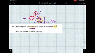 Parametric equations, chain rule
