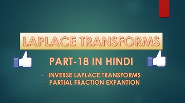 #18. Inverse Laplace Transform|AEM|~Partial Fraction Expantion👍