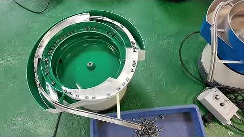 FEDA vibration bowl feeder for square nuts