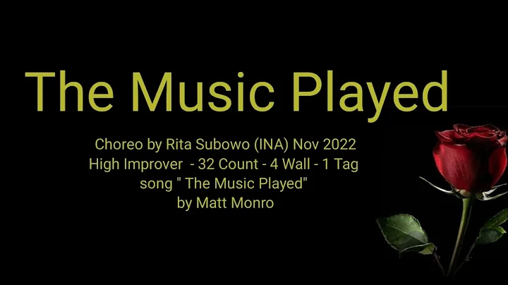The Music Played - Line Dance - Choreo by Rita Sub...