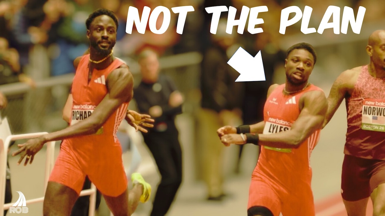 This just BLEW UP Noah Lyles’ WR Attempt || The WILD 300M at the NB Grand Prix