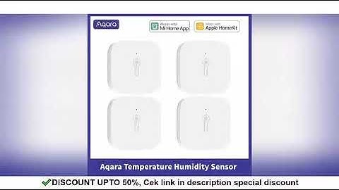 Aqara Smart Air Pressure Temperature Humidity Sensor Environment Zigbee Remote Control Work With Xia