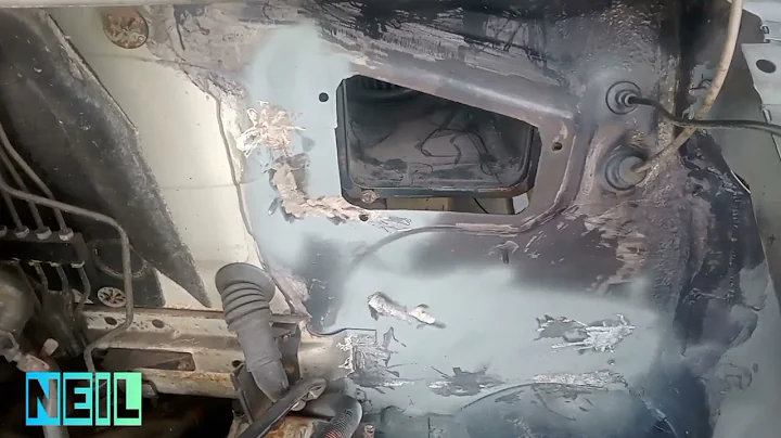 Fixing my very rusty Volkswagen T4. Part 35. Engine bay repairs.