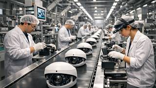 Inside a Modern CCTV Camera Factory: The Complete Step-by-Step Manufacturing (Full Process)