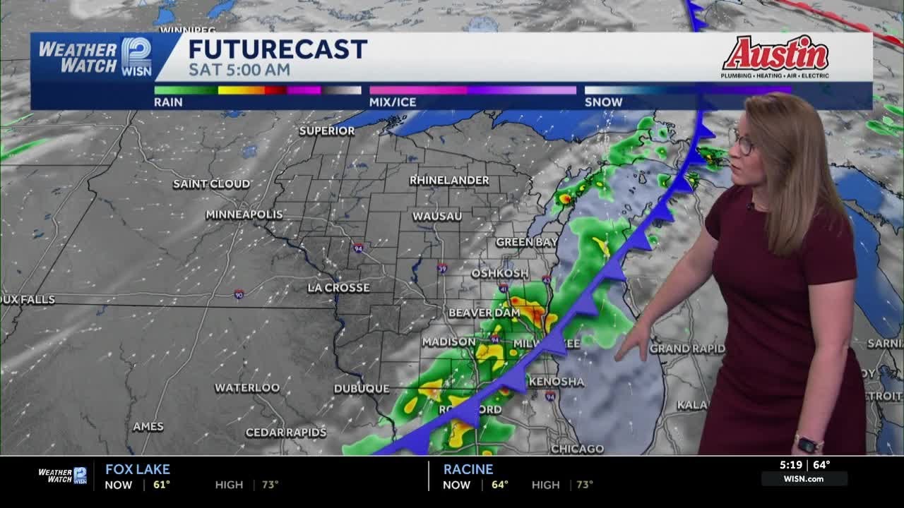 SE WI Weather: Rainy, but not a weekend washout - YouTube