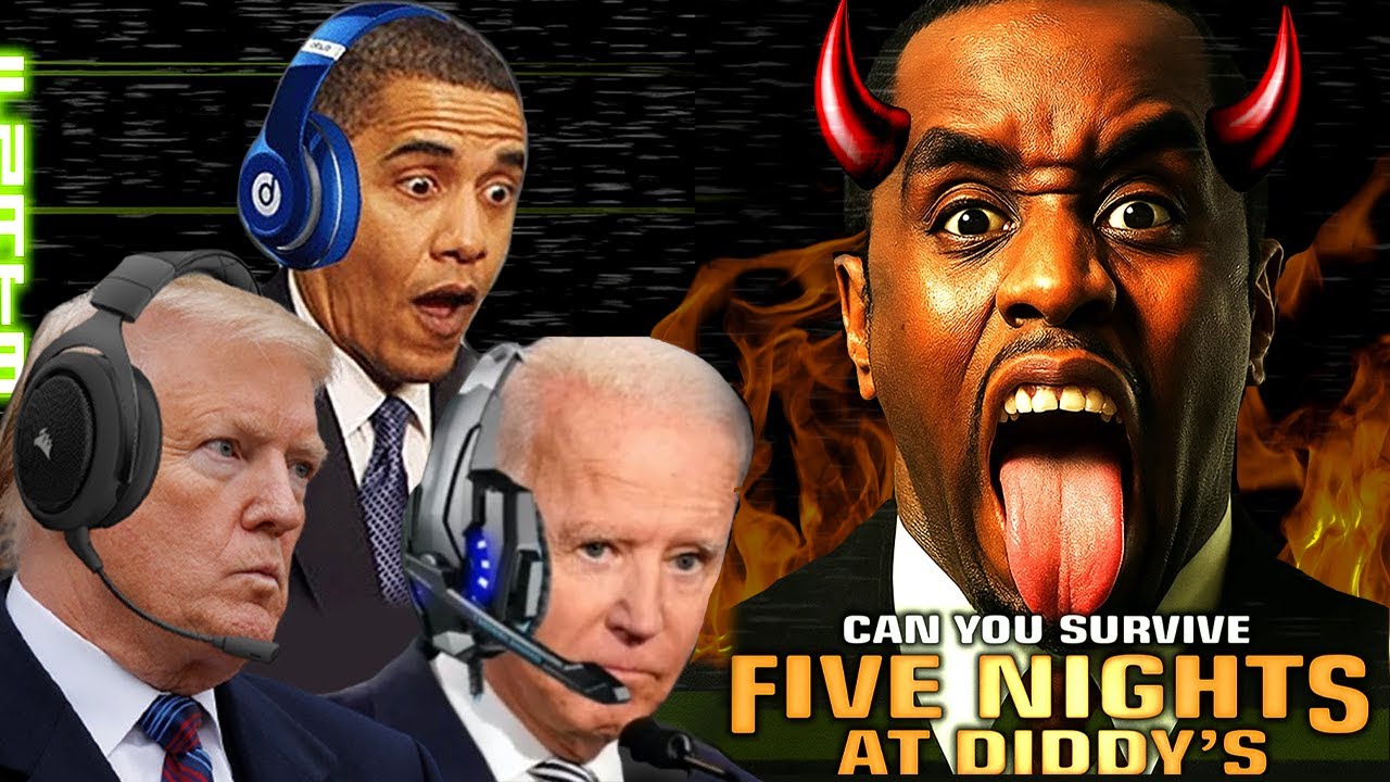 US Presidents Play Five Nights at Diddy's 1-5 (Full Game)