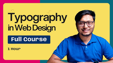 Typography for Website Design - Full Course (Beginner to Pro)