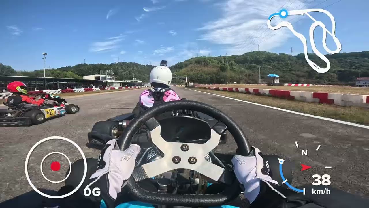 2024.02.12 9up Racing 2024聯賽第一站 沙井極速賽車場 100cc 輕量組 排位賽(順跑)