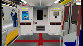 OpenBVE #11 - Line 1 Yonge University - Toronto Rocket subway train