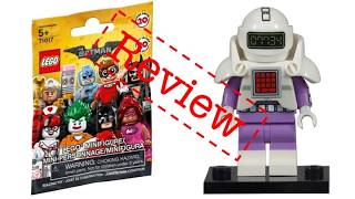 LEGO Calculator Minifigure 71017-18 LEGO Batman Movie CMF Series Review