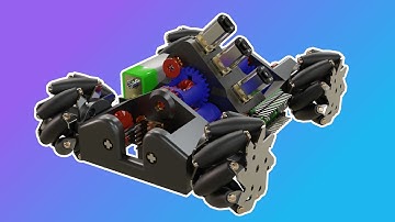 3 Motor 6 Differential Fully Holonomic Mecanum Wheel Arduino Robot