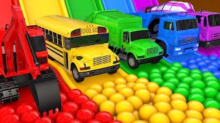 Train Jcb Toy Cartoon Toy Helicopter Ka Video Crane, Jcb, Tractor, Bus, Train, Car, Toys Kids