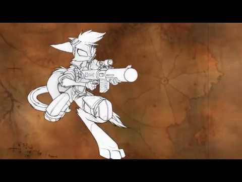 Dreamkeepers: Vi Mk. III Animation Cycle black & white - YouTube