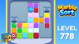 Marble Sort Level 778 Walkthrough Solution