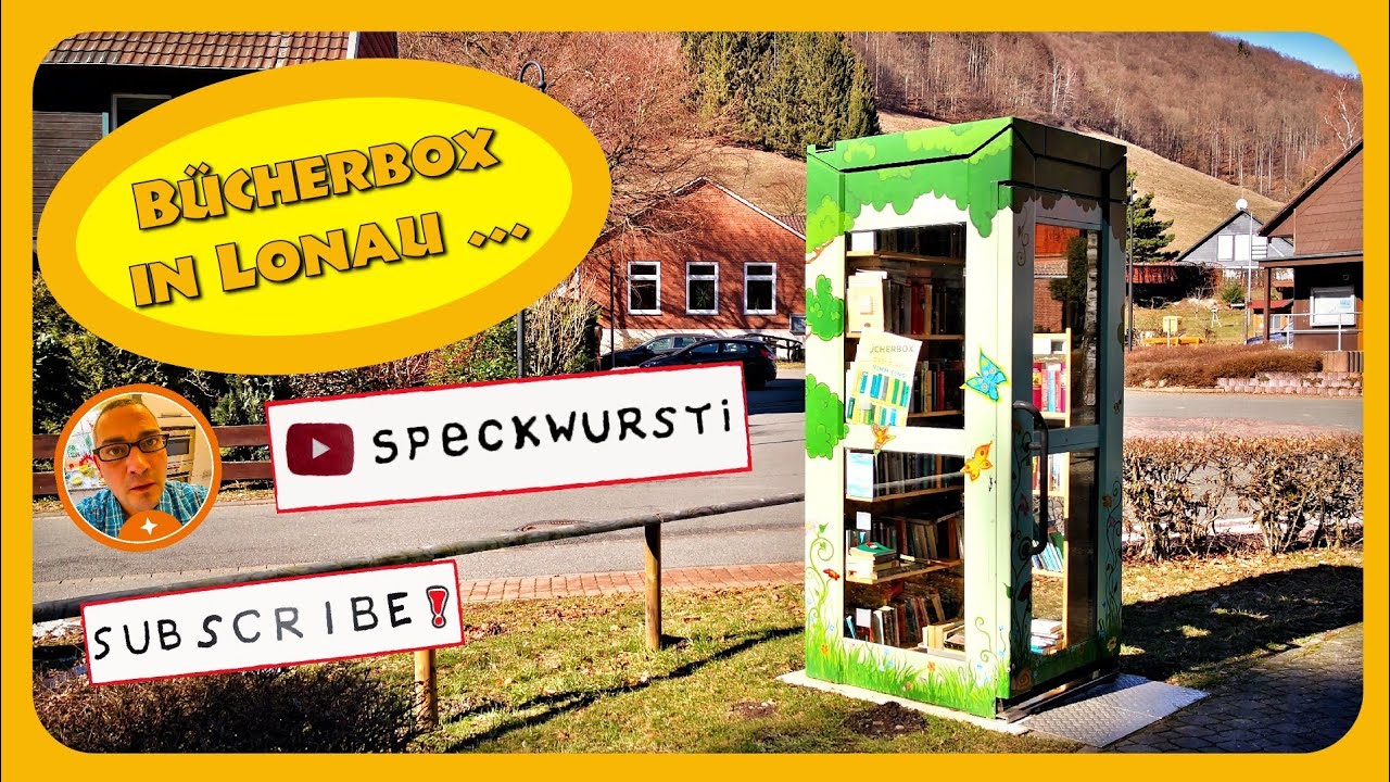 Bücherbox in Lonau • Herzberg am Harz • Vlogger Dir einen ...