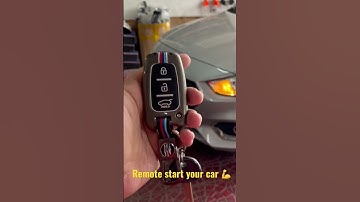 Remote start your car 💪