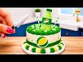 1000+ Miniature Green Soda Cake Ideas 💚🥤 Lemon Chocolate Cake Decorating | Mini Cakes