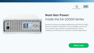 Ea 10000 Series Bidirectional Regenerative Dc Power Supplies And Loads
