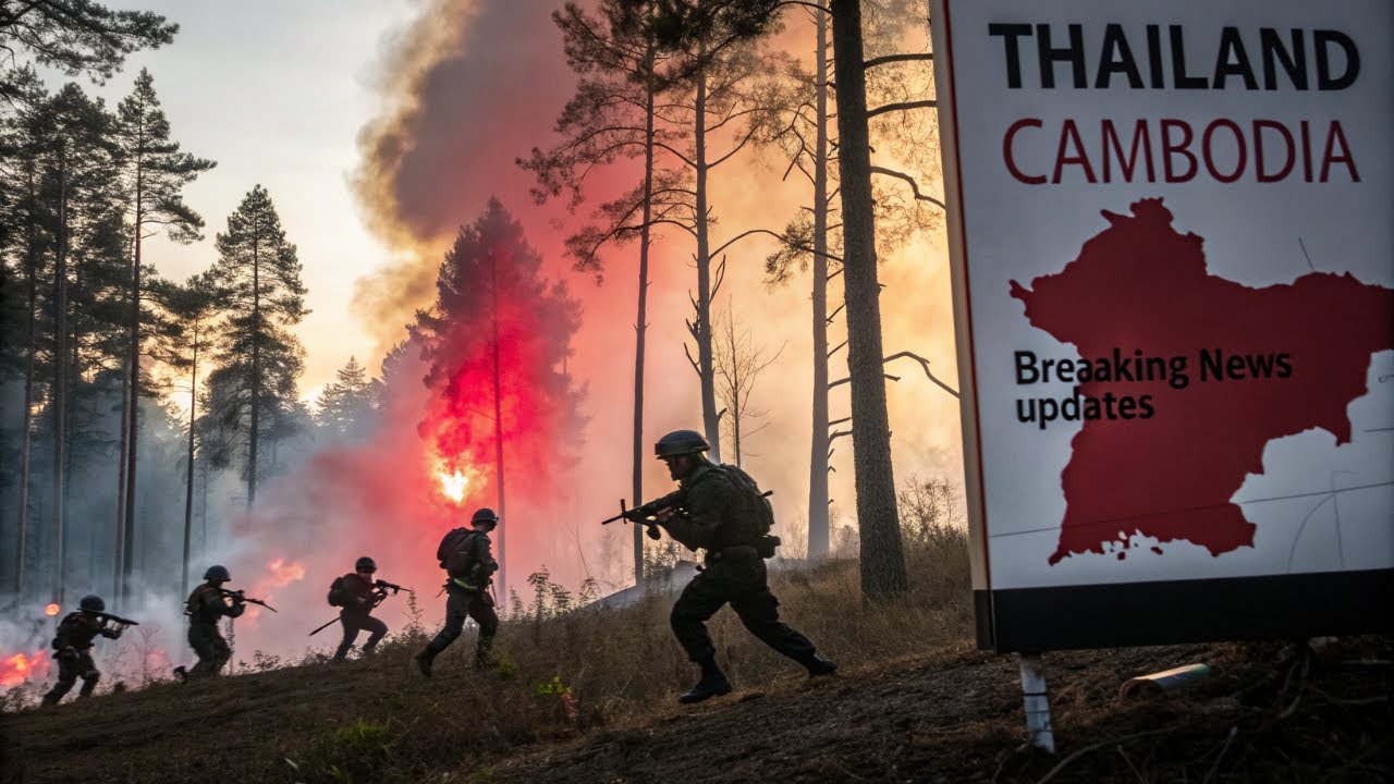 Thailand–Cambodia tensions: Thousands flee as border violence erupts again
