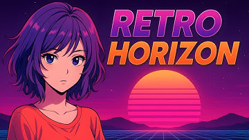 Retro Horizon | Synthwave & Retrowave Vibes | Neon Music Wave